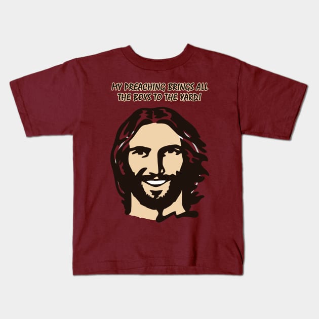 Jesus Christus Meme Design Kids T-Shirt by SPAZE